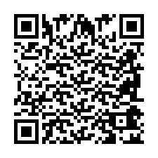 QR Code for Phone number +2698042083