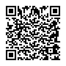QR Code for Phone number +2698042084