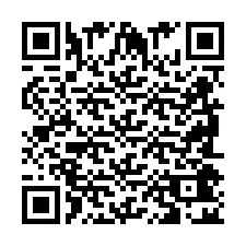 QR Code for Phone number +2698042098