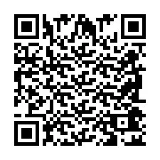 QR Code for Phone number +2698042099