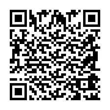 QR Code for Phone number +2698042189