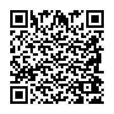 Código QR para número de telefone +2698042264