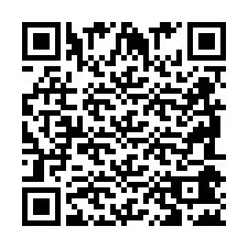 QR код за телефонен номер +2698042280