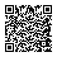 QR Code for Phone number +2698042298