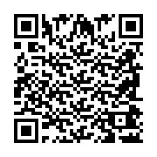 QR Code for Phone number +2698042309