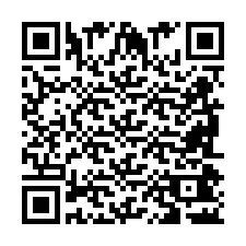 Código QR para número de teléfono +2698042317