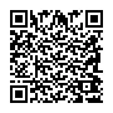 Codice QR per il numero di telefono +2698042330