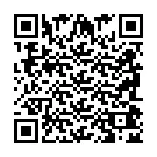 Kod QR dla numeru telefonu +2698042410