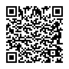 QR-код для номера телефона +2698042420