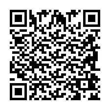 QR-код для номера телефона +2698042452