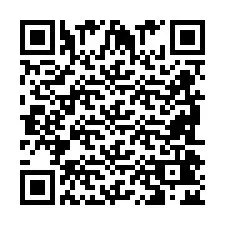 QR Code pour le numéro de téléphone +2698042457