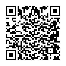 QR-koodi puhelinnumerolle +2698042467