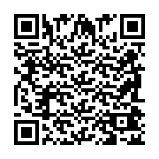 QR Code สำหรับหมายเลขโทรศัพท์ +2698042511