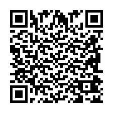 QR Code pour le numéro de téléphone +2698042512