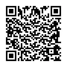 QR Code for Phone number +2698042582