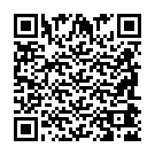 QR kód a telefonszámhoz +2698042605