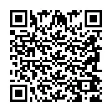 QR kód a telefonszámhoz +2698042630