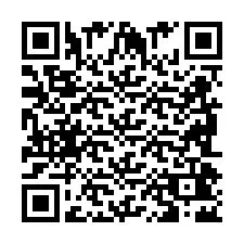 QR-код для номера телефона +2698042652