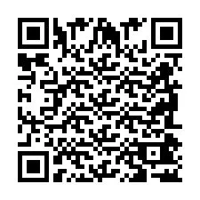 QR Code สำหรับหมายเลขโทรศัพท์ +2698042714