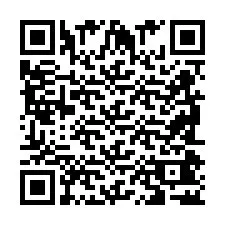 QR код за телефонен номер +2698042719