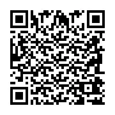 QR Code สำหรับหมายเลขโทรศัพท์ +2698042740