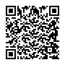 QR-код для номера телефона +2698042772