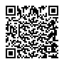 QR Code pour le numéro de téléphone +2698042791