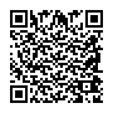 QR Code สำหรับหมายเลขโทรศัพท์ +2698042819