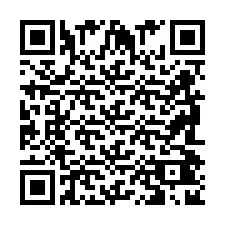 Kode QR untuk nomor Telepon +2698042821