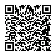 QR Code สำหรับหมายเลขโทรศัพท์ +2698042877