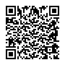 QR Code pour le numéro de téléphone +2698042886