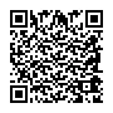 QR-код для номера телефона +2698042888