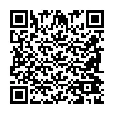 QR Code สำหรับหมายเลขโทรศัพท์ +2698042937