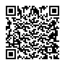 QR Code สำหรับหมายเลขโทรศัพท์ +2698042963