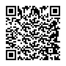 QR-код для номера телефона +2698042978