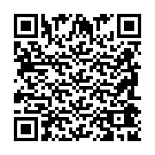 QR-Code für Telefonnummer +2698042991