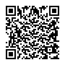 QR Code pour le numéro de téléphone +2698043042