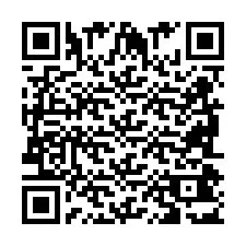 QR код за телефонен номер +2698043113