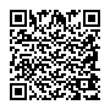 Kod QR dla numeru telefonu +2698043118