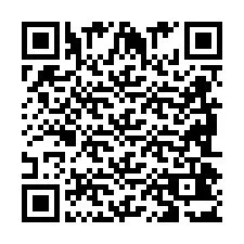 Codice QR per il numero di telefono +2698043152