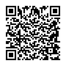 QR-Code für Telefonnummer +2698043155