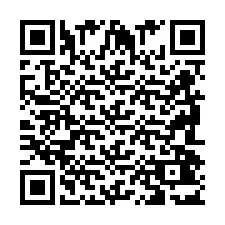 QR Code pour le numéro de téléphone +2698043170