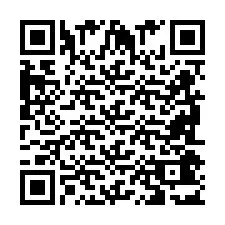 QR Code pour le numéro de téléphone +2698043197