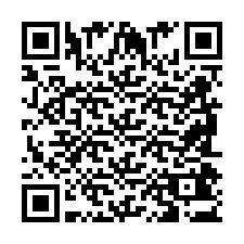 QR Code สำหรับหมายเลขโทรศัพท์ +2698043249