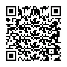 QR Code for Phone number +2698043422