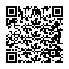 QR Code for Phone number +2698043466