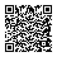 QR Code for Phone number +2698043508