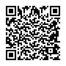 QR Code สำหรับหมายเลขโทรศัพท์ +2698043517