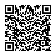 QR-Code für Telefonnummer +2698043572