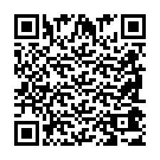 QR Code for Phone number +2698043589